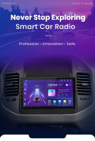 Junsun Android 13 inalámbrico CarPlay Android Auto Radio para Mitsubishi Pajero V60 V68 V73 1999 2000 2001 2002 2003 2004 2005 2006  coche Multimedia navegación GPS autorradio - details 0