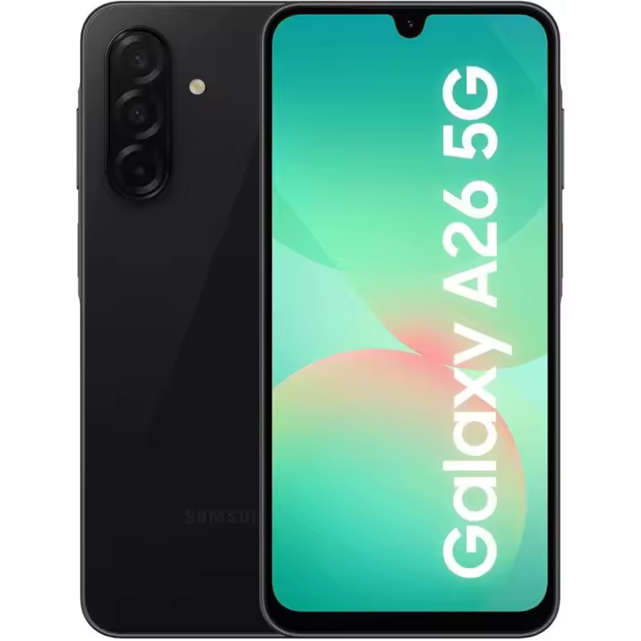 Samsung Galaxy A26 5G 128GB Teléfono Móvil, Inteligencia Alucinante, 6GB RAM, 50MP Cámara, Octa Core, 5000 mAh, Negro - 1