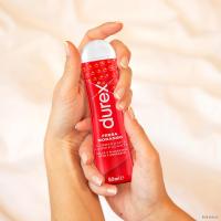 Durex Lubricante Sabor Y Aroma Fresa De Base Agua lubricante apto para sexo vaginal, anal y oral  - PACK DE 2x50ml - details 2