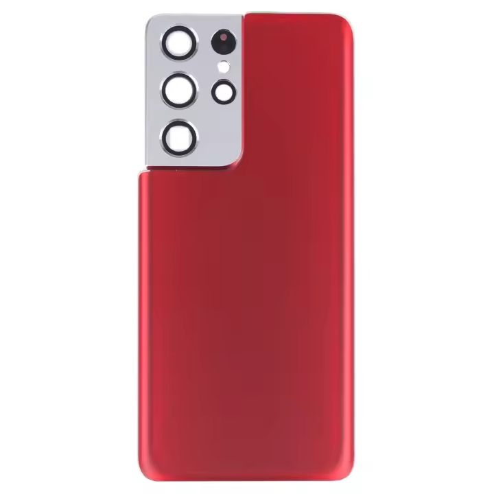 Cubierta De Batería Para Samsung Galaxy S21 Ultra 5G Con Cubierta De Lente De Cámara Material Plástico Compatible Con Samsung - 1