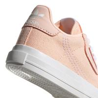 ADIDAS  ZAPATILLAS CASUAL CONTINENTAL VULC EL I CORAL CON BLANCO KIDS - details 2