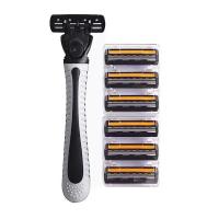 Cuchilla De Acero Inoxidable Doble Para Barbieros Manual Antiguo Cuchilla De Afeitar Para Hombres Cuchilla De Seguridad Para Barba Y Cara - details 3