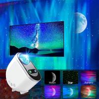 Proyector De Estrellas Aurora Para Decoración De Dormitorio Luz Nocturna Con Música Bluetooth Luz De Noche Estelar Y Luna - details 3