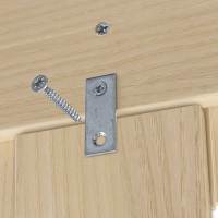 DHOME Cabecero de Madera reciclada DM Estilo Palet Vertical con Patas Cama Palets Herrajes incluidos - details 7