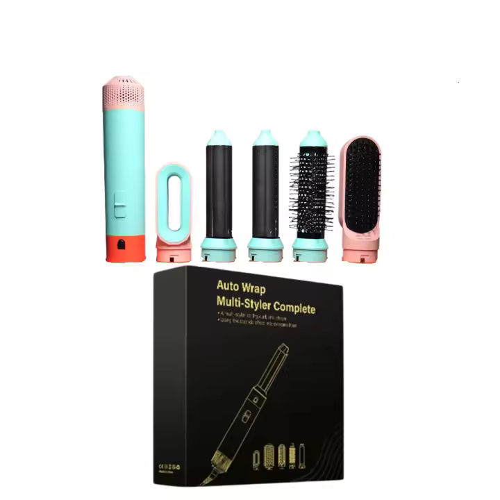 Multi Styler, nuevo diseño, 5 en 1, de pelo con Barril estilizador, Cuchillo de Aire Caliente, herramienta de estilismo MultiStyler, San Valentin - 1