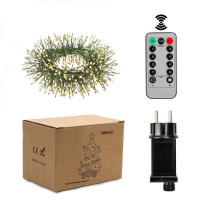 Luces De Navidad LED 1000 LED Cluster Para Decoración De Bodas Y Jardines Exterior E Interior 220V Cable Verde Decoración De Año Nuevo - details 7