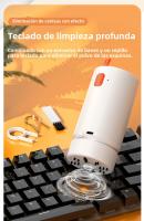 Mini Aspiradora Portátil Para Limpieza De Teclado Computadora Auriculares Móviles Herramienta De Limpieza Con Cepillo Y Bolígrafo - details 5