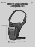 Bolsa De Cintura Táctica Para Hombres Bolsa Multifuncional De Exterior Con Cinturón Molte Pouch Bolsa De Viaje De Oxford - details 10