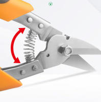 Tijeras De Acero Inoxidable JRF Para Corte De Metal Y PVC Herramienta Profesional De Trabajo Con Hoja Multifuncional - details 4