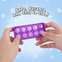 Juego De Matemáticas Con Marco De Diez Para Niños Juguetes Educativos De Silicona Para Preescolar Y Primaria En Clase - details 3