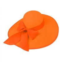 Sombrero De Paja Para Mujer Con Lazo Amplio Y Plegable Protección Solar De Playa Estilo Panama Casual Unisex Tamaño Adulto - details 13