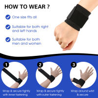 Apoyo De Muñeca Ajustable Protector De Muñeca Para Fitness Y Oficina Alivio Del Dolor Para Mano Izquierda/ Derecha - details 9