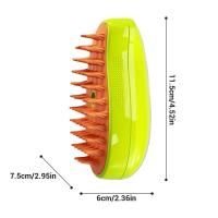 Peine Para Mascotas 3 En 1 Con Vapor Para Perros Y Gatos Limpieza Automática Masaje Eliminación De Pelos Con Spraying - details 8