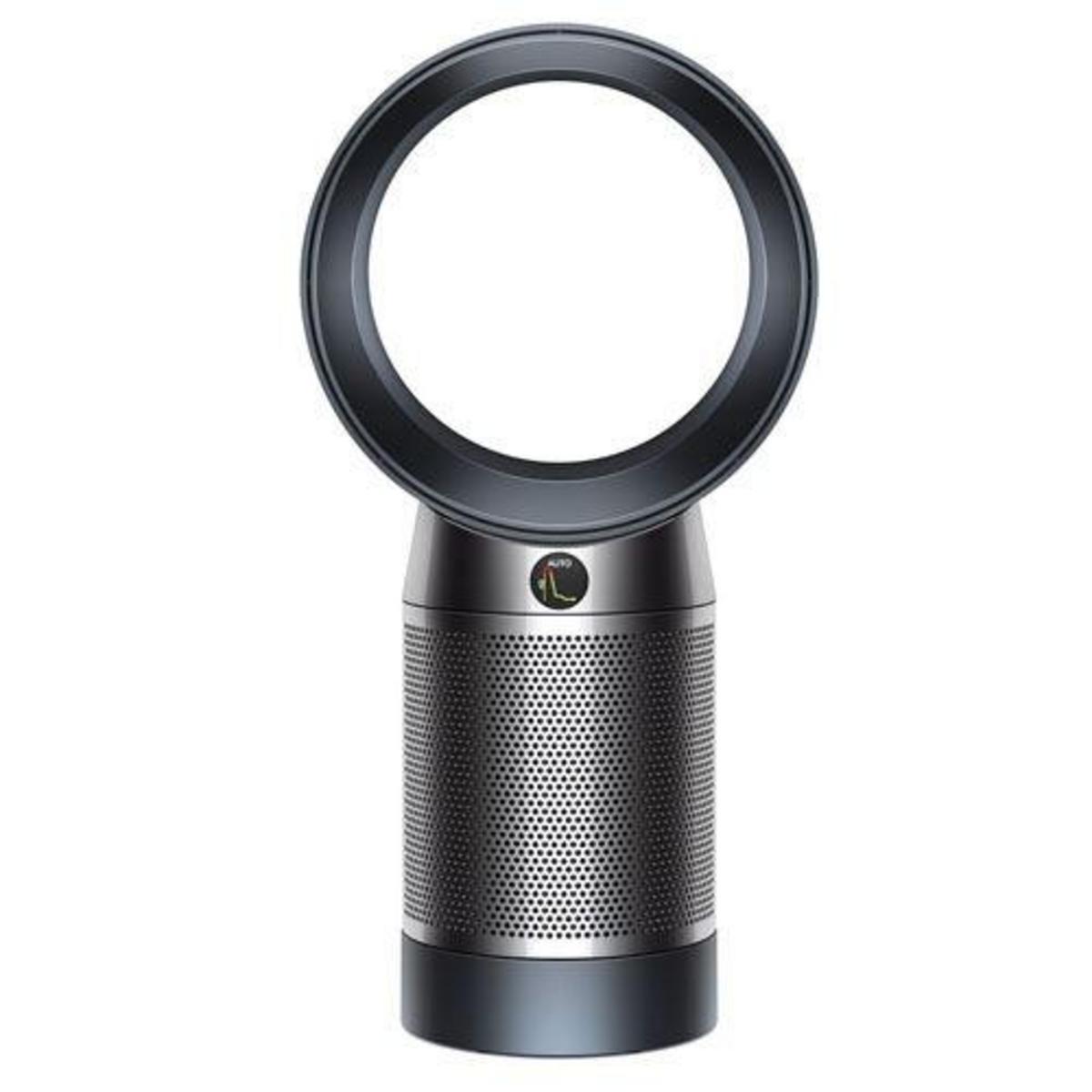 DYSON Purificador de Aire Pure Cool DP04 Reacondicionado Black, Purifica y Ventila, Filtros HEPA y Carbón Activo, Sensor Automático, Control por App y Voz | Garantía de 3 años