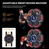 Boxeo musical para adultos Máquina de boxeo musical 9 modos de velocidad Bluetooth LED Entrenamiento de boxeo musical con guante de boxeo - details 2