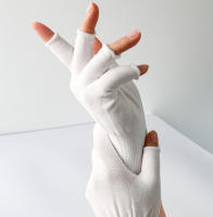 Guantes De Uñas Anti-Black Para Tienda De Uñas UV Protección Especial Con Luz De Cocción Cortos Y Negros Herramientas De Manicura - details 6