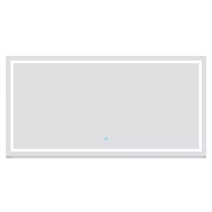 Aica Espejo de baño LED 160 x 80 cm, antivaho, brillo regulable - 1