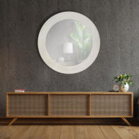 Espejo Redondo de Pared Fabricado en España - Ancho de moldura 10 cm - Acabado Artesanal - details 1