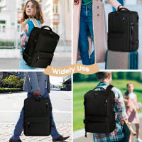 Mochila Viaje Cabina Avión - Apta para Compañías Low Cost -  Equipaje de Mano Espacioso con Compartimentos y Puerto USB - 45x34x20 Ideal para Viajes y Escapadas Marca DEBEKOR - details 3