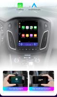 Junsun-reproductor Multimedia con Android y navegación GPS para Ford, autorradio 2Din con DSP, Carplay inalámbrico, 4G, estilo Tesla, para Ford Focus MK 3 2012-2017 - details 5