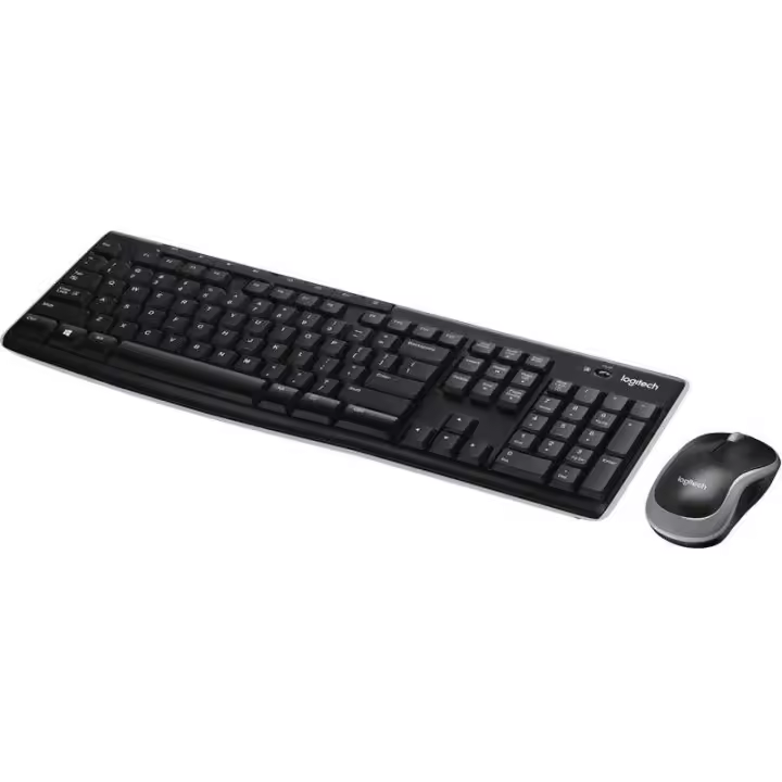 TECLADO Y RATON INALAMBRICOS LOGITECH DESKTOP MK270 NEGRO 2.4GHZ USB - 1