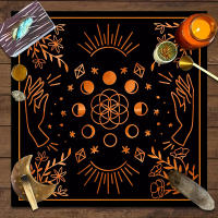 Mantel De Taro Con Doce Constelaciones Y Cielo Estrellado 1pc Decoración De Juego De Tarot Estilo Moderno Poliéster 100% - details 72