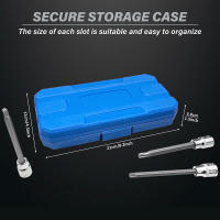 Juego De Llaves Torx Estrella Extra Largo 7 Piezas T25-T60 CR-V Y S2 Material 3/8" Drive Longitud 110mm - details 3