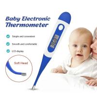 Termómetro Digital Para Bebés Uso Oral Y Axilar Lectura Rápida Y Precisa Pantalla LCD Alerta De Fiebre Termómetros Para Baño De Bebé - details 0