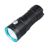 Lámpara De Buceo Multifuncional 3 Colores LED 100m Fotografía IPX8 Resistente Al Agua Linterna Táctica - details 15
