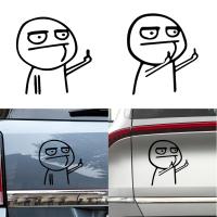 Pegatina De Vinilo Para Coche Meme Divertido Decorativo Para Laptop Pared Ventana Camión SUV Sedán Adhesivo Resistente Al Agua - details 2