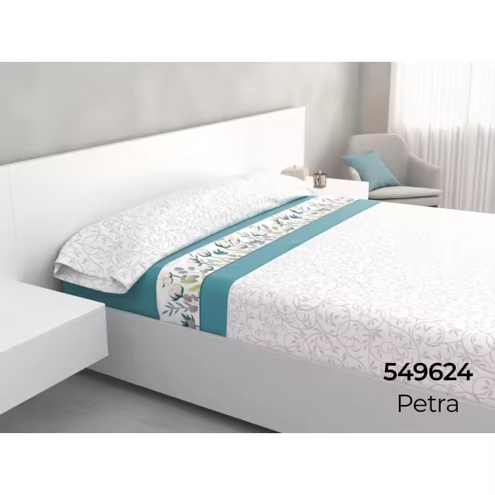 Juego de sábanas de Verano . Ropa de Cama Juego de 3 Piezas, 100% Microfibra. Modernas - 1