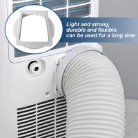 Adaptador de Manguera de Aire Acondicionado,Interfaz de Adaptador de Manguera para Ventana de Aire Acondicionado, 150 mm Móvil Aire Acondicionado Portátil Interfaz Cuadrada - details 1