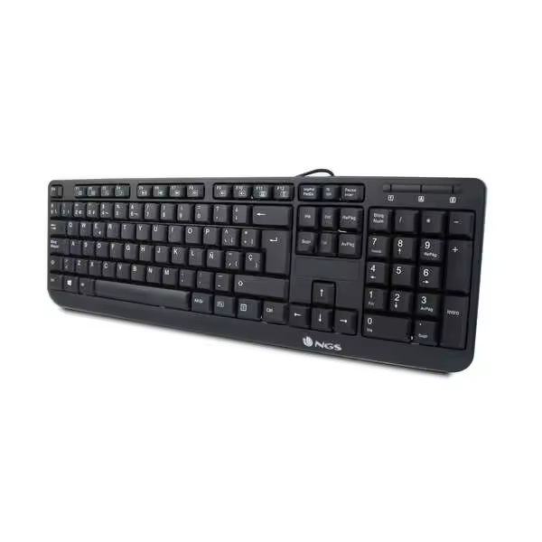 Ngs funkyv3 teclado multimedia usb - 12 teclas multimedia - cable de 1.40m - (azerty, french) - 1