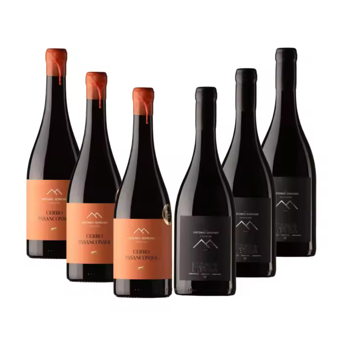 Pack Barrica -  Antonio Serrano Viticultor, Pack de 6, 3ud 6 meses barrica y  3ud 24 meses barrica. - 1