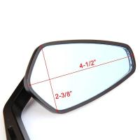 Espejos Retrovisores De Moto De Aluminio De Alta Resistencia Compatible Con Manillar De 7/8" Para Motocicletas Yamaha - details 4