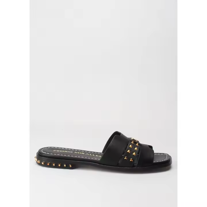 sandalia tachas atenea negro PEDRO MIRALLES - 1