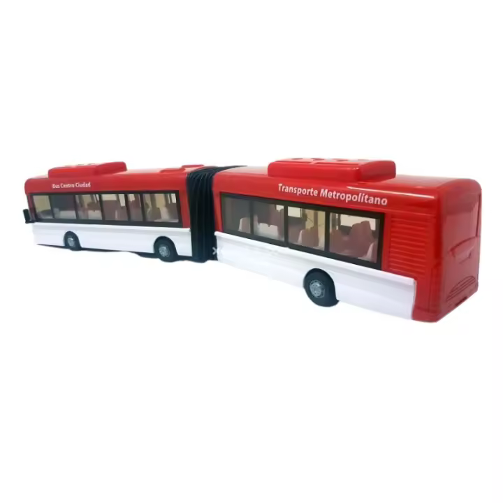 Bus De Ciudad Articulado - Maqueta de vehíclo en miniatura, puertas abatibles - Escala 1:35 - xocoto - 1
