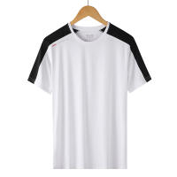Camiseta Oversize YJKVUR Para Hombre Verano Transpirable Secado Rápido Deporte Al Aire Libre Gimnasio Correr Entrenamiento Tops De Color Contraste - details 4