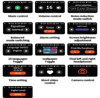 Nuevos auriculares inalambricos BT Xiaomi con pantalla tactil a Color, auriculares Bluetooth, auriculares ANC, Audio avanzado Super graves. Cancelacion de Ruido. - details 3