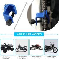 Herramienta De Alineación De Cadena Para Motocicleta ATV Bicicleta Scooter Accurate Y Rápida Herramienta De Reparación De Metal - details 4