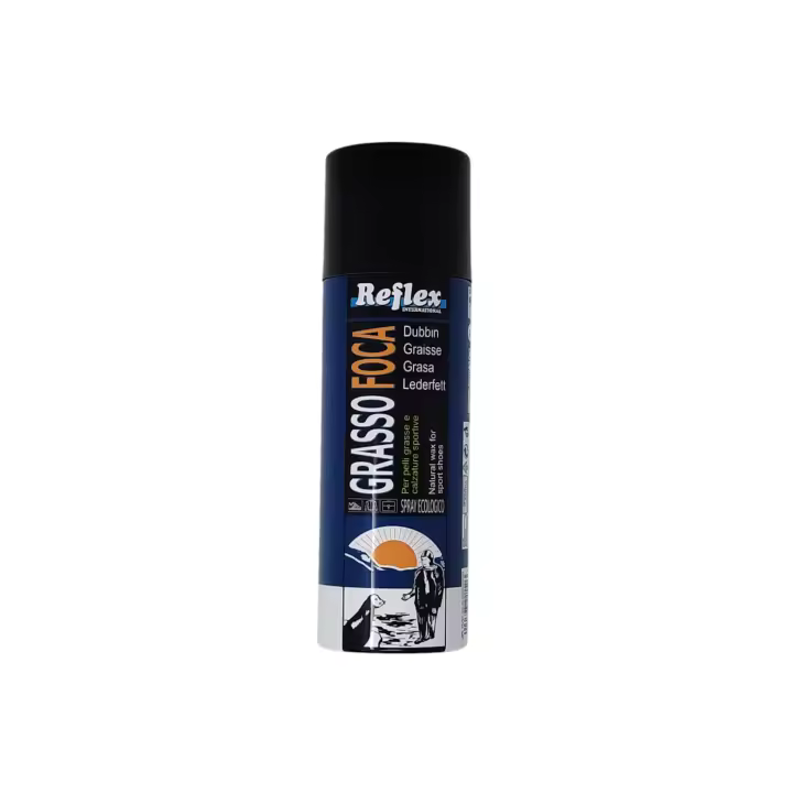 Wabfeet Grasa de Foca en spray 200 ml - Producto natural para renovar y proteger el cuero de botas, cazadoras, sofas y más - 1