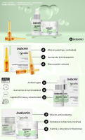 Babaria Pack Glycolic Acid: Crema Hidratante 50ml, Sérum Renovador 30ml y Ampollas Despigmentantes para una Piel Más Luminosa y Suave (5 unidades x 2ml) - details 0