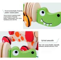 Juguete De Madera Para Bebés Y Niños Pequeños Divertido Croc O Perro Pulle along Tractor Aprendizaje Del Caminar Regalo Para Niños - details 7