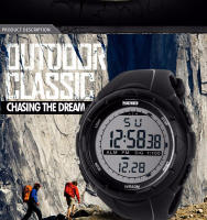 Reloj Deportivo Militar SKMEI 1025 Para Hombre Simple Y Moda Resistente Al Choque Y Al Agua Con Alarma Y Luz Trasera Digital - details 4