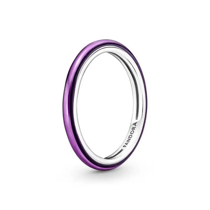 Anillo Pandora Mi Púrpura Impactante 199655C01 - 1