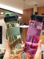 Botella Deportiva De 500ML Portátil Para Estudiantes Y Viajes Resistente Al Calor Con Correa De Goma Para Ejercicio Y Uso Diario En Exteriores - details 5