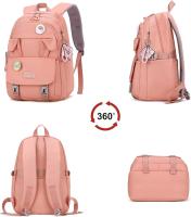 Mochilas escolares para Niños, mochila para Mujer, Bolsas impermeables para Libros with compartary para computadora portátil y mochilas no casuales Para Primary, Secundaria, Universidad (Azul) - details 0