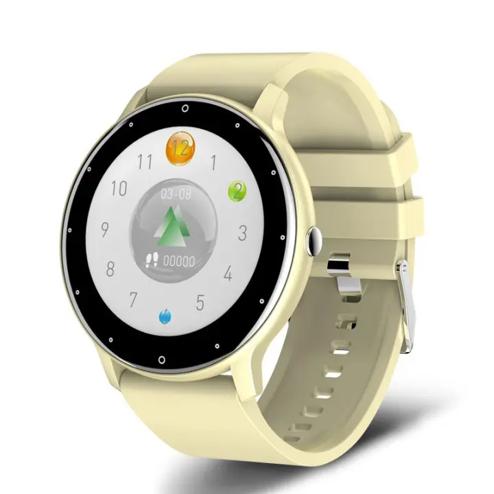 Reloj inteligente Bluetooth, círculo completo, pantalla completamente táctil, conteo de pasos de salud, presión arterial, reloj multideporte - 1