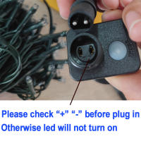 Luces De Encaje LED Para Bodas Y Fiestas 100-1000 LEDs 220V EU Plug Blanco/Caliente/RGB Decoración De Jardín DIY - details 0