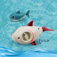 Juguete De Baño Para Bebés Delfín De Verano Con Cadena De Arranque De Viento Juguete De Playa Al Aire Libre Ducha Juguete De Plástico Unisex - details 2